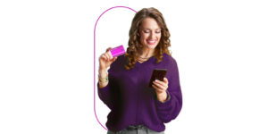 woman-processing-payment-on-phone - Image for Blog Security and Risk Management for Payment